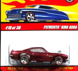 Hot Wheels Plymouth King Kuda Barracuda Classics Car #10 of 30 Series 3 Rose - Picture 1 of 2