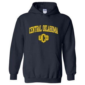 Central Oklahoma Bronchos Arch Logo Hooded Sweatshirt - Navy - Bild 1 von 6