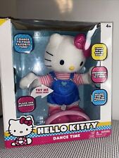 Hello Kitty Dance Time Dancing 12" Plush Doll Dances To Any Song-