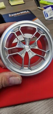 Cerchio posteriore Lamborghini HURCAN scala 1/6 ricavato dal pieno in alluminio  - Immagine 1 di 4