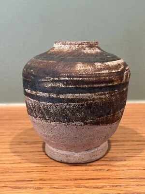 Iron-Brown Glazed Sawankhalok Jarlet - Image 1 of 4