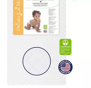 Dream On Me Sunset 3” Extra Firm Fiber Crib Mattress, Greenguard Gold Certified - Picture 1 of 4