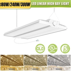 180W~300W LED High Bay Light Warehouse Industrial Ceiling Fixture Adjustable USA - Picture 1 of 13
