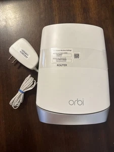 NETGEAR Orbi RBS750 Satellite Tri-Band Mesh WiFi 6 AX4200 -Router convertito- - Foto 1 di 5