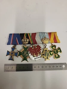 (1048) Ordensspange 5 teilig  Thüringer Husaren - Bild 1 von 23