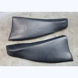 Damaged 00-03 BMW E39 M5 Rear Fold Down Seat Side Bolster Pair Black Leather OEM - Picture 1 of 11