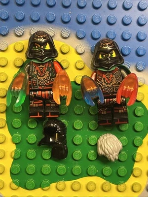 Lego Ninjago Minfigures Acronix /Krux Young & Old With Time Blades 70626 - Image 1 of 4