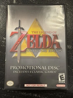 LA LEYENDA DE ZELDA EDICIÓN COLECCIONISTA Nintendo GameCube, 2003 Con Folleto Foto 1 de 4