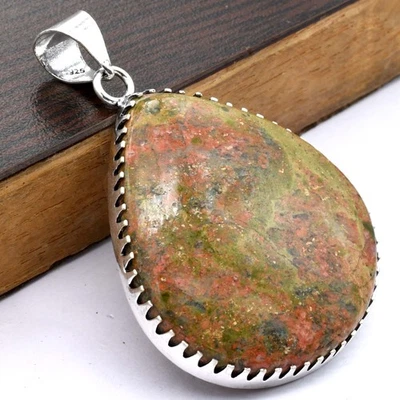 Unakit Ethnisch Handgemacht Anhänger Schmuck 1.1 " P 1504 - Bild 1 von 4