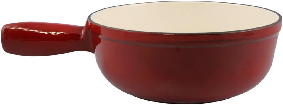 Olla para fondue de queso F65004 Lugano de 1-1/2 cuarto de galón, rojo cereza Foto 1 de 1