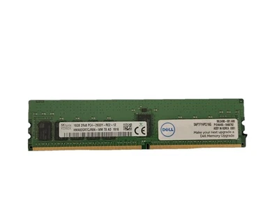 Módulo de memoria RDIMM Dell SNPTFYHPC/16G - 16 GB DDR4 2Rx8 2933 MHz PC4-23400 Foto 1 de 2