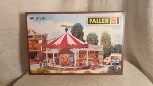 Faller B-316 H0 Kinderkarussell ungebaut OVP S033-11 - Picture 1 of 6