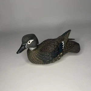 Ducks Unlimited 2003-04 verde azulado exhibición de mesa pato firmado por Roger Desjardins - Imagen 1 de 9