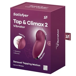 Tap & Climax 2 | 4,3 pulgadas (11 cm) | Vibrador con función de roscado | Dos pulgadas... - Imagen 1 de 6