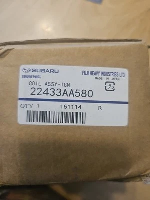 Bobina de encendido original Subaru 22433AA580 Foto 1 de 4