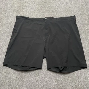 Polo Ralph Lauren Shorts Mens 52 Big Black Elastic Waist Golf Performance - Picture 1 of 10