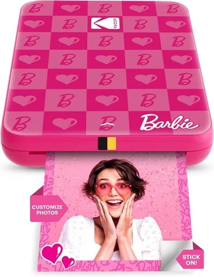 KODAK Barbie x Step Slim Stampante Portatile Wireless IOS Android NUOVA - Immagine 1 di 4