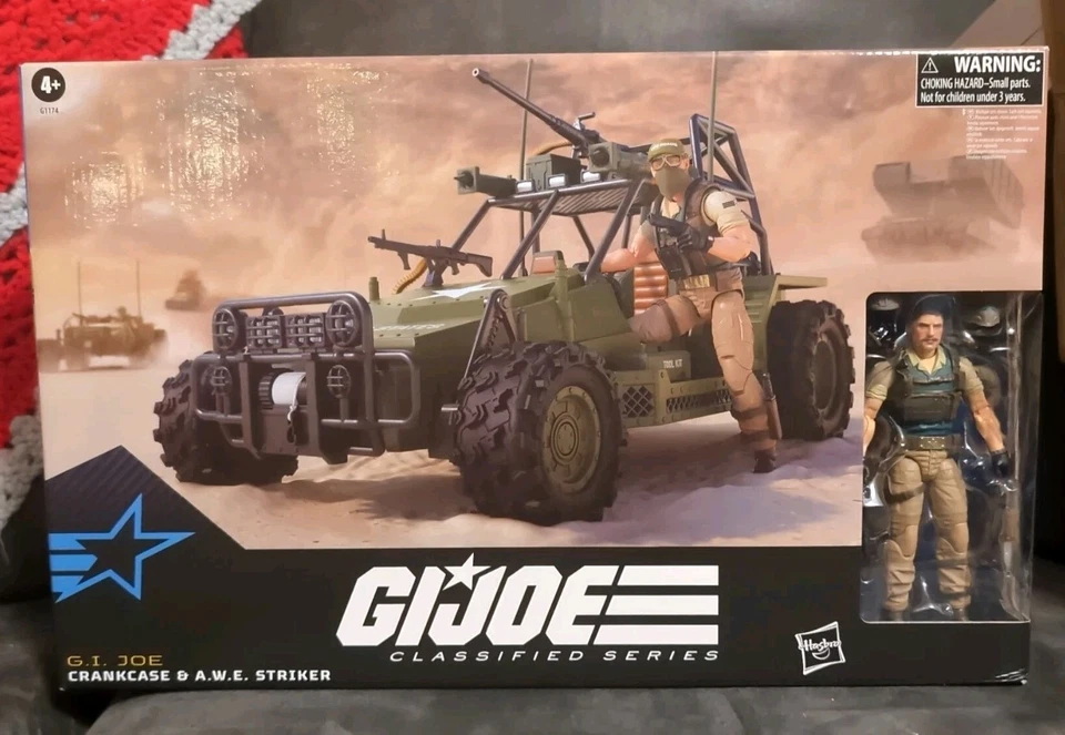 Hasbro G.I. Joe Classified CARETER & A.W.E. STRIKER #171 Completo Foto 1 de 1