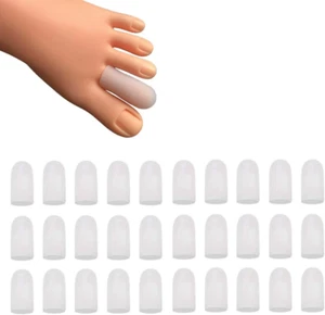30 Pieces Toe Caps, Toe Protector, Toe Covers, Protect Toe from Rubbing, Ingrown - Picture 1 of 5