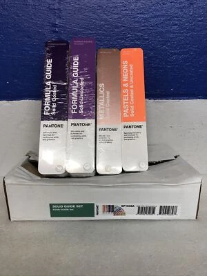 Pantone GP1605A Solid Formula Four Guide Set New Sealed - Image 1 of 4