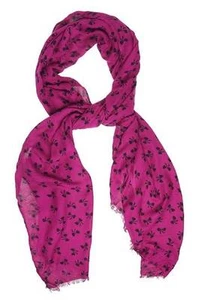Style & Co Bufanda Envolvente Arcos Magenta Rosa y Negro Retro Rosa Fucsia Nuevos Con Etiquetas - Imagen 1 de 1