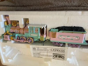 Precious Moments Sugar Town Express Engine And Coal Car 1996 Enesco AS IS - Picture 1 of 1