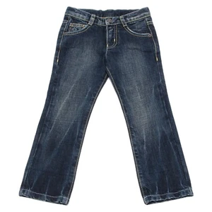 6714U jeans bimbo ARMANI JUNIOR blu denim trouser pant kid - Picture 1 of 4