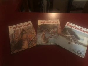 Fur Fish Game Magazine Lot 1976 April Nov Dec - Picture 1 of 5