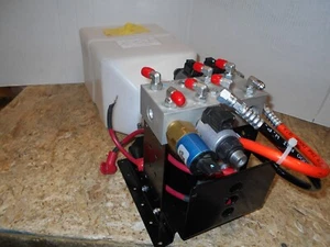 * HYDRAULIC EQUALIZER POWER PUMP UNIT 433523  12V RESERVOIR FREE SHIP *31* - Bild 1 von 9