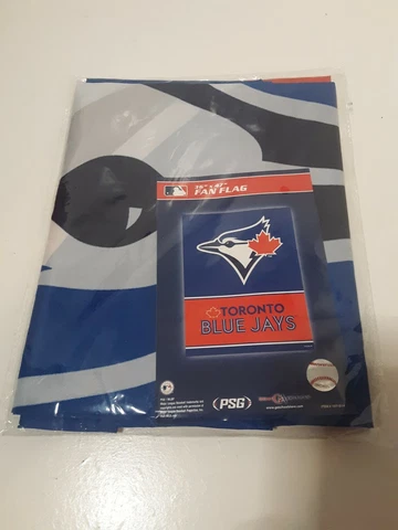 Toronto Blue Jays 36" x 47" Fan Flag Brand New Cover