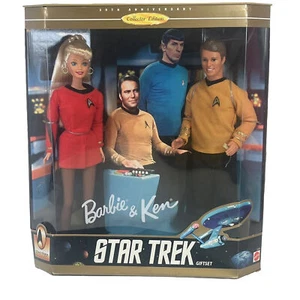 Barbie und Ken Star Trek 1996 Geschenkset 30th Anniversary Collector Edition Mattel - Bild 1 von 20
