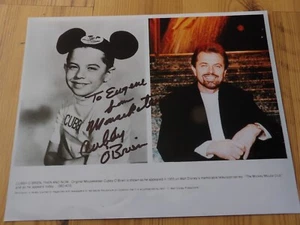 Cubby O Brien then & now original mouseketeer 1955 The Mickey Mouse Club - Picture 1 of 4