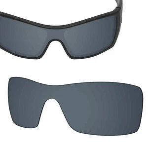 Lente di ricambio per occhiali da sole Oakley Batwolf nero titanio polarizzato UVA&UVB - Foto 1 di 5