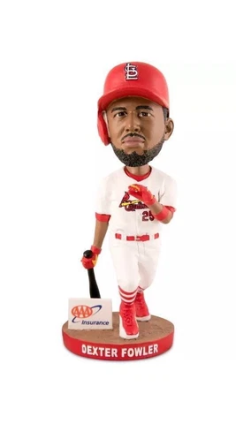 DEXTER FOWLER BOBBLEHEAD sga cardinals NEW st. louis 4/21/2018 give away PROMO Cover