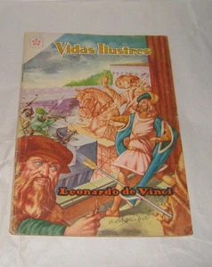 Vidas Ilustres Leonardo de Vinci Nr. 53 Jahrgang 1960 32 Seiten Mexiko - Bild 1 von 6