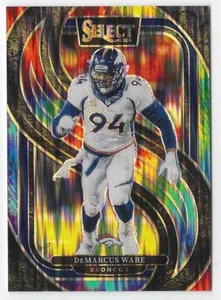 2024 Panini Select Demarcus Ware Tie Dye Premier Level Prizm/25 #147 - Imagen 1 de 2