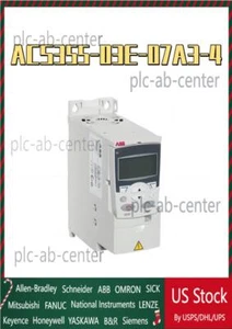 ACS355-03E-07A3-4 ABB Inversor Pn 3.0kW, I2n 7.3A IP20【Nuevo y Precintado】- - Imagen 1 de 2