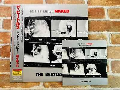 The Beatles Let It Be Naked LP 7"Single Booklet Obi JAPAN CIB Brand-New Mint DDP - Image 1 of 4