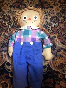 Vintage 1940’s Raggedy Andy Dolls Georgene best guess on manufacturing - no tag - Picture 1 of 7