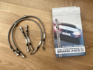 TAROX STAHLFLEX BREMSLEITUNGEN 4 LEITUNGEN FÜR AUDI TT Mk1 3.2 V6 COUPE BRÄTER - Bild 1 von 6
