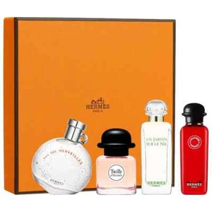 Hermes Mujer Perfumes Mini Deluxe Caja Descubierta Descubrimiento Set NUEVO SELLADO - Imagen 1 de 3