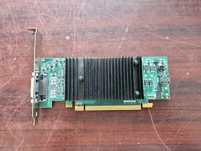 MATROX P690 LP PCIe x16 - 128 Mb DDR2 / Model: F7297-01 Rev.A - Image 1 of 4