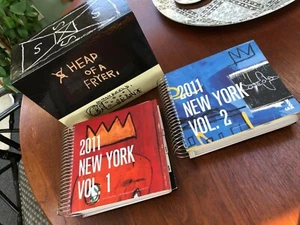 Le Book New York City 2011 Jean - Michel Basquait 2 volume reference book BOXED - Picture 1 of 12