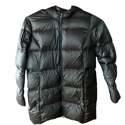 Eddie Bauer 550 Fill Down Puffer Parka Womens Blue Size XL Hooded - Image 1 of 4