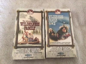 New Sealed VHS Part 1 & 2 The Wilderness Family Movies - Picture 1 of 2