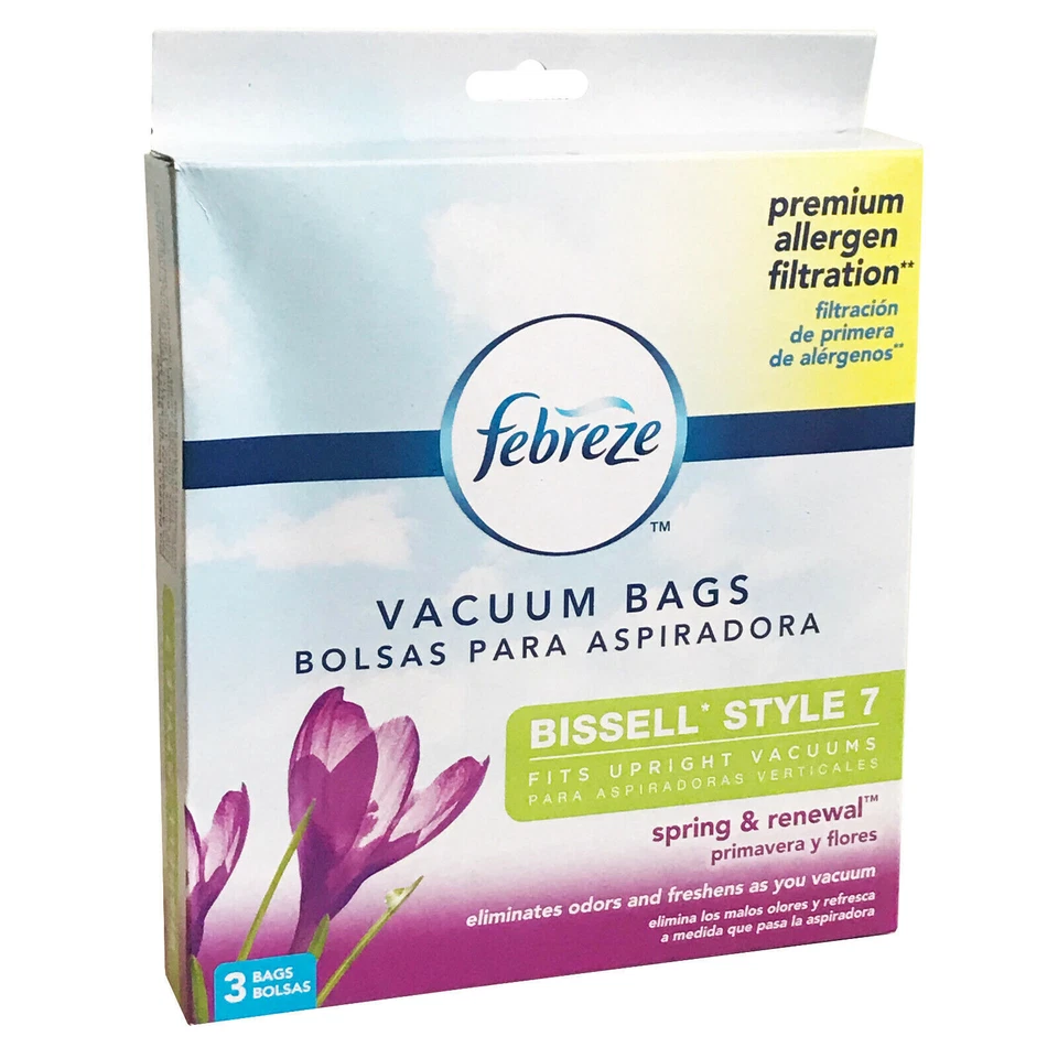 Febreze Vacuum Bags, Bissell Style 7 - Pack of 3