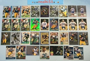 1993+ JEROME BETTIS Rookie-SP-Base Lot x 34 Playoff Topps Gold SuperChrome HOF - Picture 1 of 11