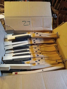 Juego de teclas de piano vintage (27) - Imagen 1 de 1