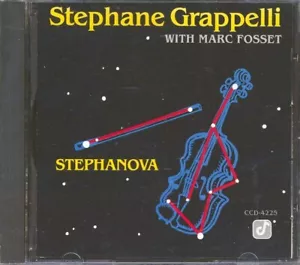 Stephane Grappelli wth Marc Fosset – Stephanova / Concord Records CD New - Imagen 1 de 2