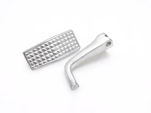 New Polished Alloy Brake Pedal With Floor Suitable for Vespa Vbb/Chetak #VP783 - Picture 1 of 9